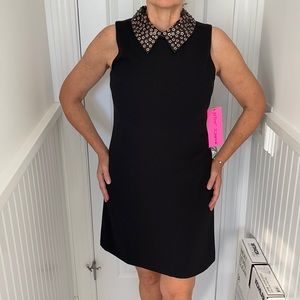 Flowered collared Betsy Johnson Dress Never Worn